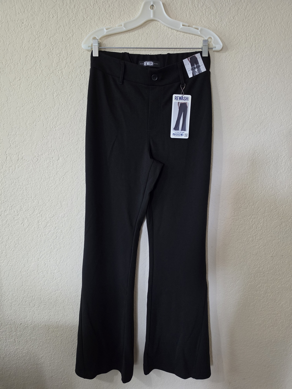 NWT Rewash American Original Black Flare Pants M